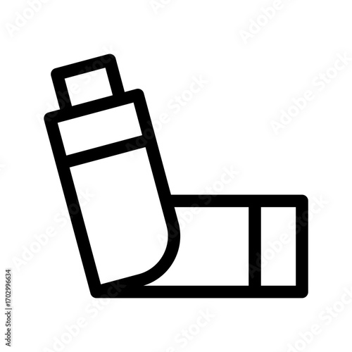 Inhalator Icon Vector Symbol Design Illustration