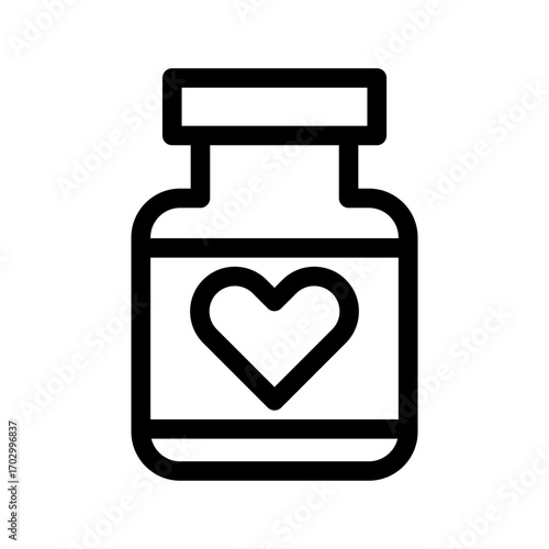 Bottle Icon Vector Symbol Design Illustration