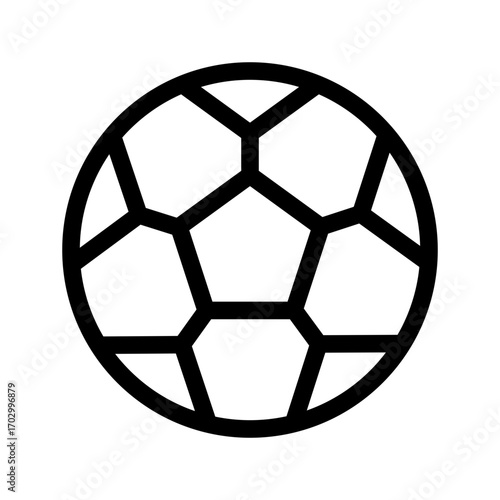 Soccer Icon Vector Symbol Design Illustration