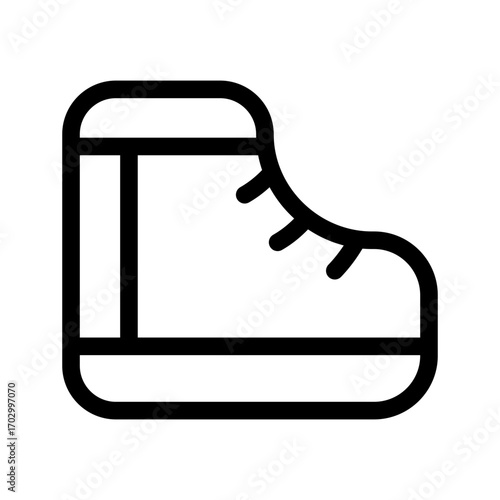 Hiking Icon Vector Symbol Design Illustration