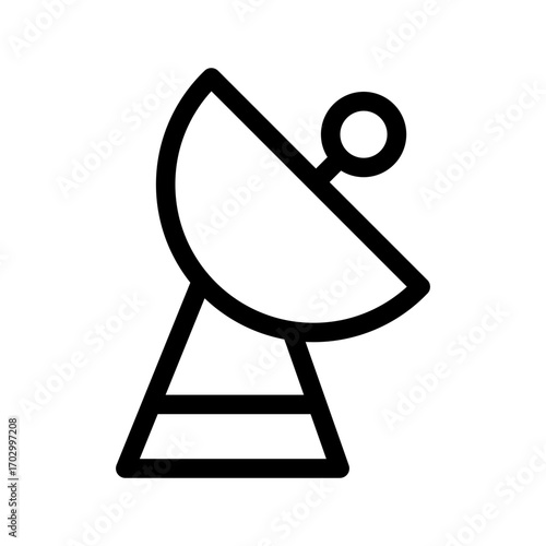 Satellite Icon Vector Symbol Design Illustration