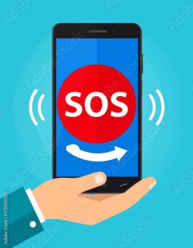 Smartphone SOS alert