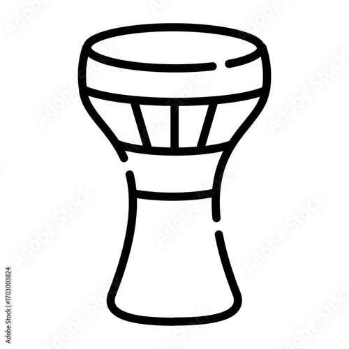 Traditional Drum (Darbuka) Arabic Culture