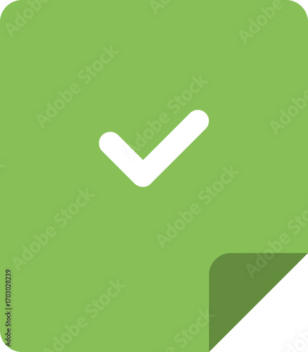 Approved Task Checkmark Icon