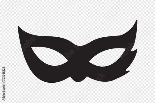 Superman and Superhero mask or villain face mask eye mask template in vector set. Perfect for cosplay graphics, comic book themes, pop culture projects, logo design, and creative artwork. EPS 10