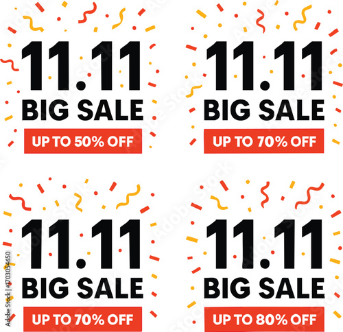 1111 Big Sale Event with Discount Offers.