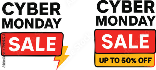 Cyber Monday Sale with Discount Offer.
