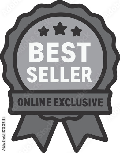 Best Seller Online Exclusive Badge.