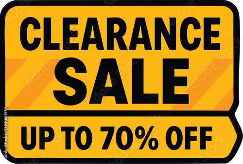 Clearance Sale with up to 70 off discount on selected items for limited time.