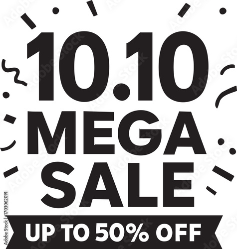 Mega Sale 1010 with Up to 50 Off.
