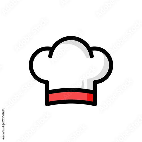 White chef hat represents culinary profession globally