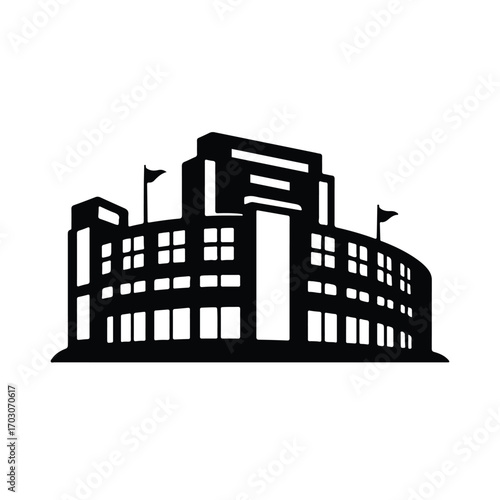 Large Stadium or Sports Arena Building