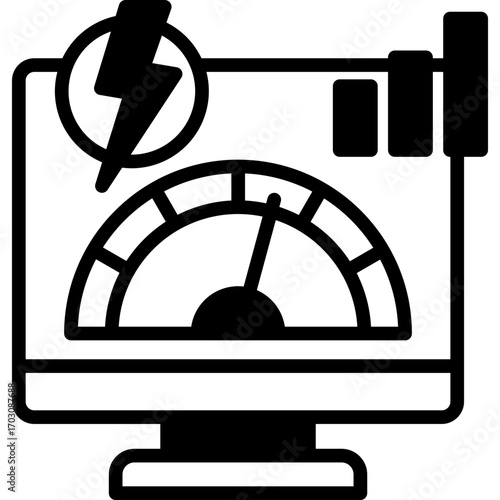 Power Monitoring mixed icon