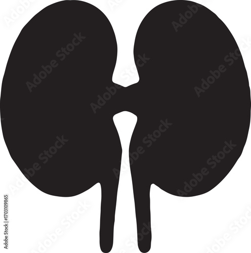 Black vector silhouette of a woman posing, an illustration of fashion and beauty with flowing hair and a slender body