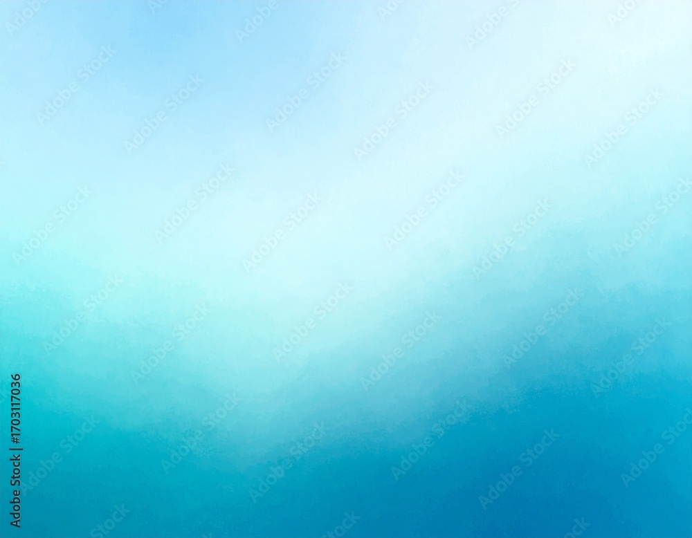 Obraz premium Abstract Gradient Background in Shades of Blue with Watercolor Texture and Light Effect