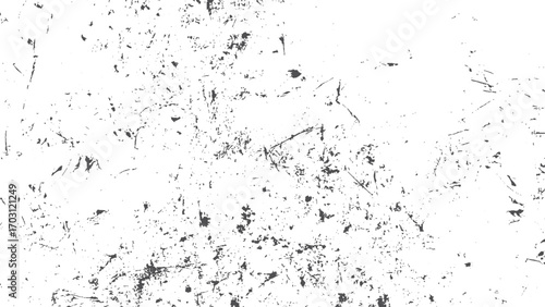 Grunge abstract dust overlay texture design with dirt particles grain distressed effect on white background for vintage use