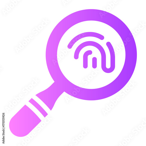investigation gradient icon