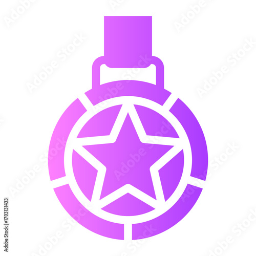 medal gradient icon