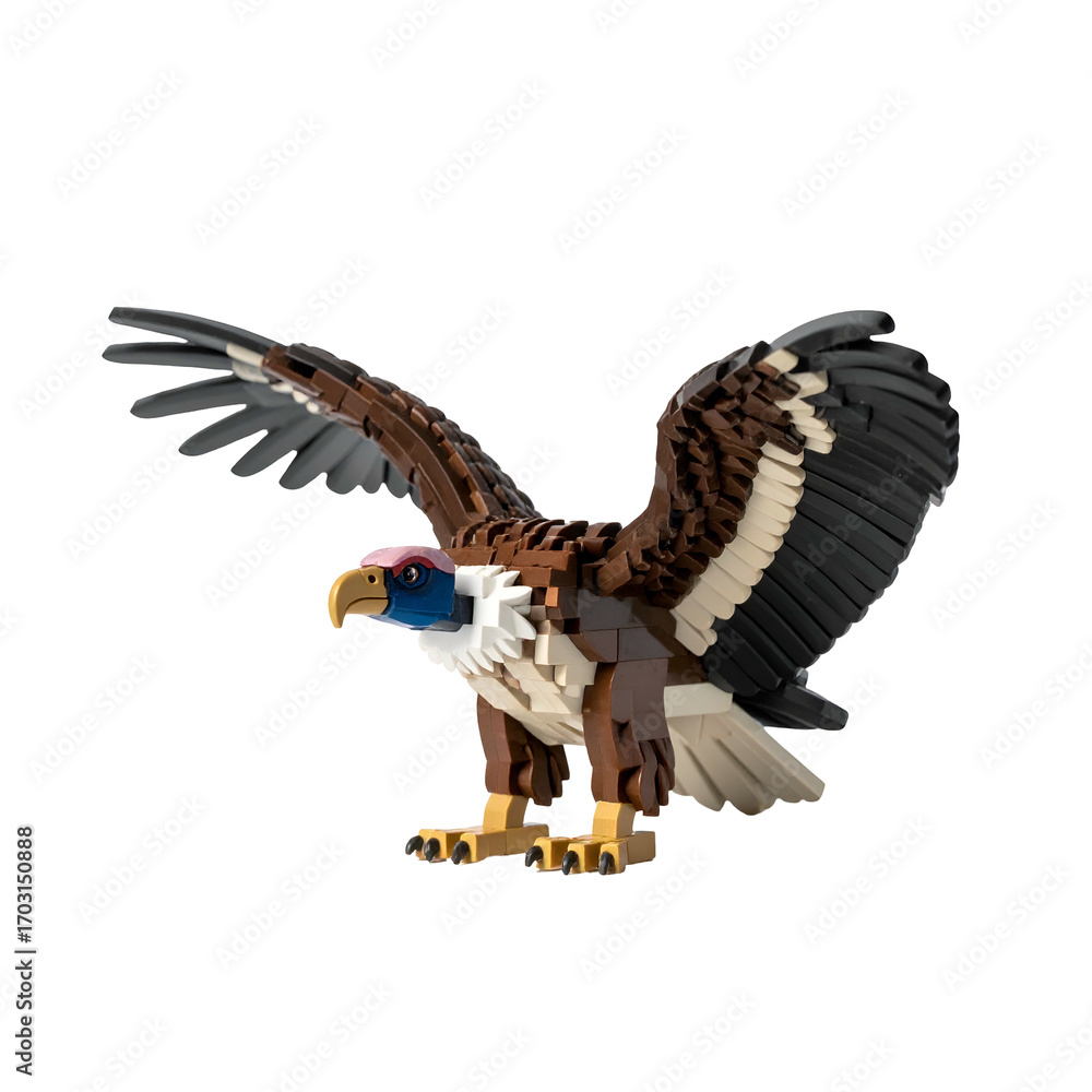 Obraz premium Detailed eagle model