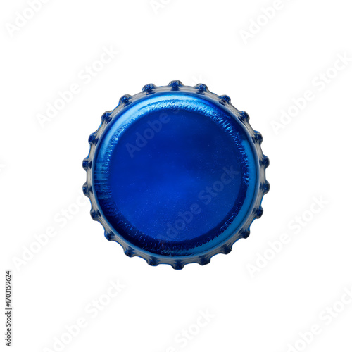 blue bottle cap png