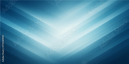 Abstract blue background with bright rays and light effects