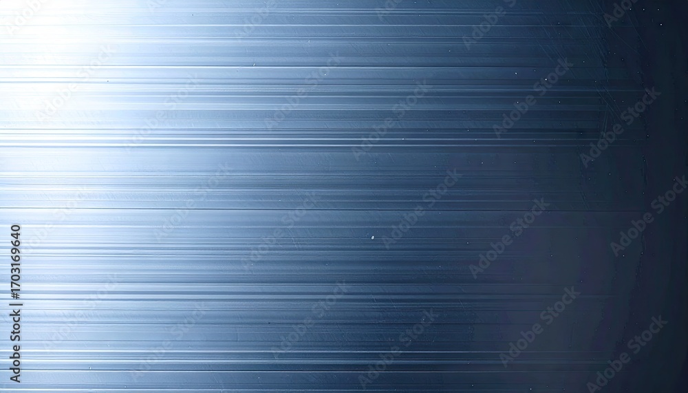 Fototapeta premium Abstract Blue and Gray Metallic Texture with Linear Pattern