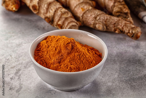 Indian tumeric cumin dry powder