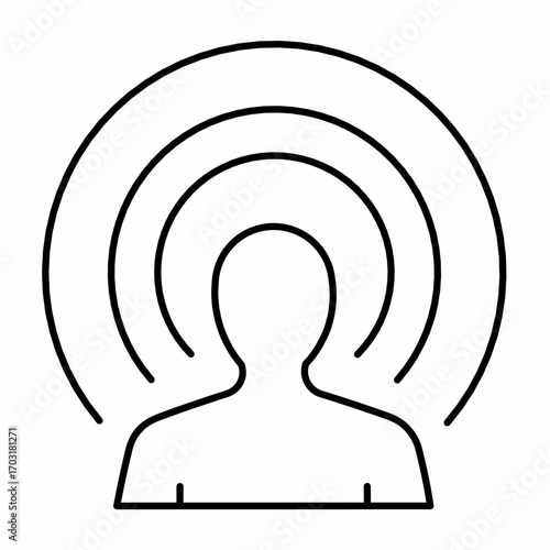 User wireless connection icon