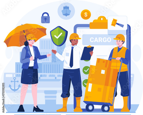 Insurance illustration pack in modern flat style. Includes health, car, home, travel, life, and financial protection concepts. Perfect for websites, apps, presentations, infographics, and corporate pr