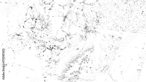 Black and white abstract scratched grunge surface texture distressed backdrop vector. Distressed grunge background abstract dirty scratched surface dust overlay texture. 