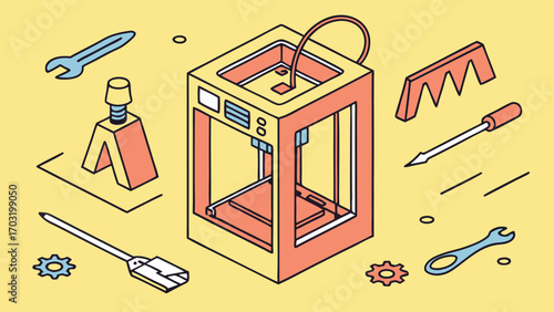 3D Printer Maintenance and Repair Tools.