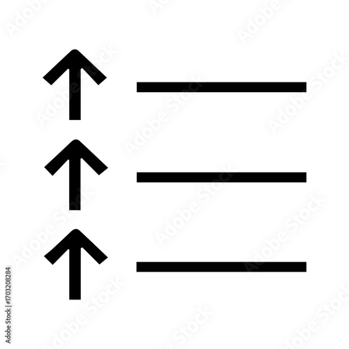 Sort Ascending Icon