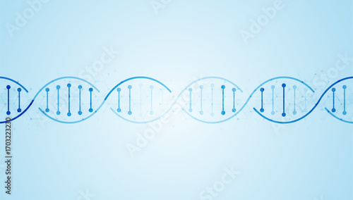 DNA. Medical science, genetic biotechnology, chemistry biology. Innovation technology concept and nano technology background
