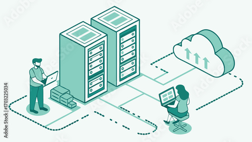 Cloud Computing and Server Infrastructure with IT Professionals.