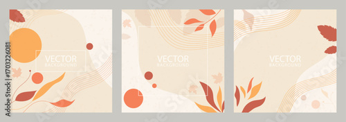 Abstract greeting card template | Minimalist vector background for branding, product packaging, card, banner, invitation, poster, mobile app, web designing, email marketing, social marketing etc