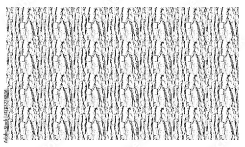 black and white wood seamless pattern, tree trunk  pattern, tree bark pattern