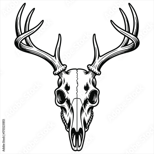 deer head silhouette