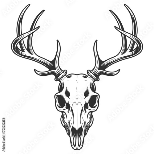 deer head silhouette