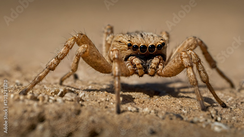 Camel spider macro closeup photo