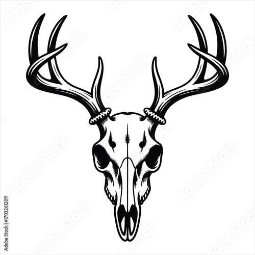 deer head silhouette