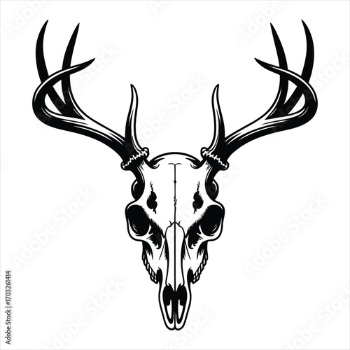 deer head silhouette