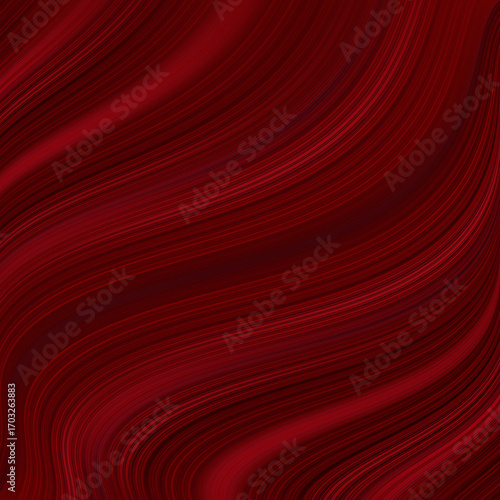 Abstract background for design with wavy red lines.