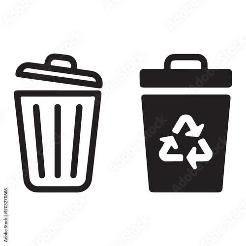 Waste management vector illustration