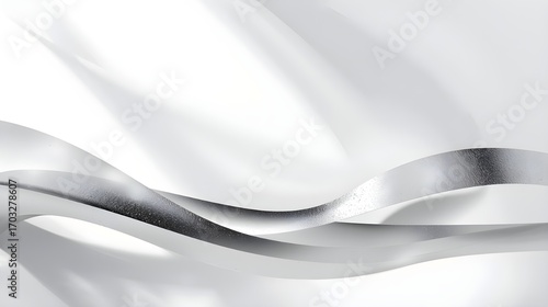 Wallpaper Mural Futuristic Twisted Metal Ribbon Torontodigital.ca