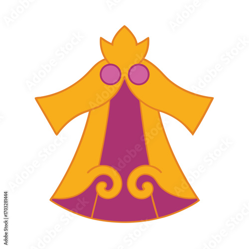 Royal Knight's Majestic Cape with Regal Flair