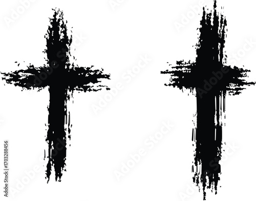Cristian cross Grunge Texture Abstract for Cristian religion.  the Texture Cristian cross use for poster, flyer,T shirt, and other design.