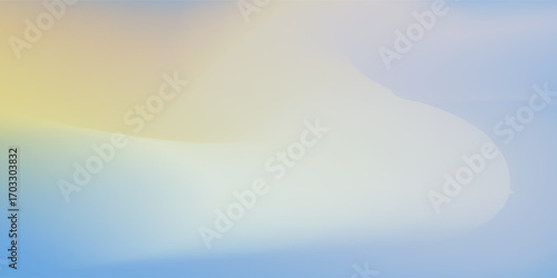 Soft abstract cirrus clouds. Light blue, pink color vector banner. Pastel gradient sky pattern. Blurred light fuzz colorful gradient background. Pastel smooth mesh shapes. texture