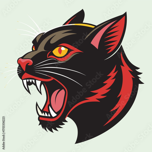 Black Panther Mascot