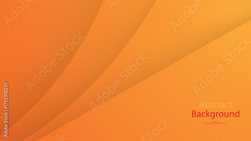Warm and orange color background abstract art vector