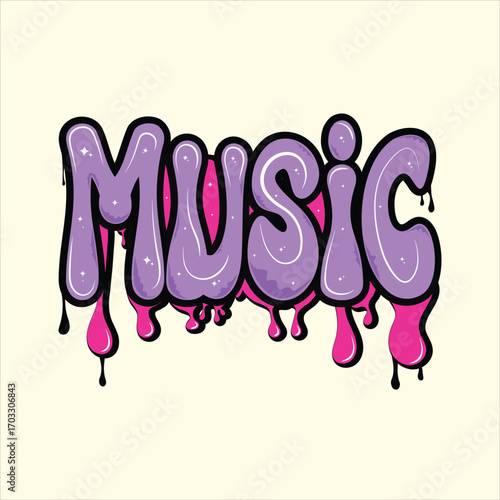 Graffiti Art Summer T shirt Design